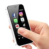 ZOKOE Mini Handy,Kinder Smartphone, 3G Android 9.0 Dual SIM Quad Core 2GB RAM 16GB ROM 5.0MP,Handy ohne vertrag (XS13-Weiß)