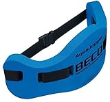 BECO Aqua Jogging PE-Schaumstoff Pool Schwimmen Auftrieb Runner Gürtel Blau