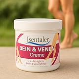 Isentaler Bein & Venenpflege Balsam 250 ml I bei Krampfadern, Besenreiser oder unruhigen & schweren Beinen