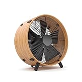 Stadler Form Ventilator Otto, aus Bambus, mit 3 Geschwindigkeiten, ideal im Sommer und fürs Schlafzimmer, Wohnzimmer und Büro geeignet, einfache Reinigung, 50 Watt