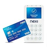 Nexi Mobile Pos – Tragbarer kontaktloser elektronischer Player für Zahlungen mit Geldautomat, Kreditkarte, Prepaid, Apple Pay und Google Pay – Digitale Signatur mit Nexi Mobile App, BP-55