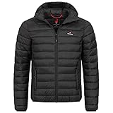 Höhenhorn Balmhorn Herren Jacke Midnight Black Hood Gr. M