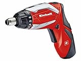 Einhell Akkuschrauber Set TE-SD 3,6 Li (3,6 V, 1,5 Ah, 3.5 Nm Drehmoment, 2x LED-Licht, inkl. Ladegerät, 32 tlg. Bitset, Aufbewahrungsbox),Rot,inkl. 32 Bits / Geschenkbox