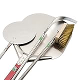 Pizzaschaufeln – Professionelles Set aus Pizzaschaufeln aus Aluminium und Stahl – für Pizza mit 36 cm Durchmesser und tiefen Öfen 100/110 cm