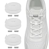 NEEKFOX Schnürsenkel ohne Binden - 3 Paar Elastische Schnürsenkel mit Metallkapsel - Schnürsenkel Schnellverschluss - Gummi Schnürsenkel für Erwachsene & Kinder, Sneaker, Laufschuhe, Sporschuhe