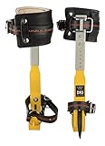 Treeup Steigeisen DR-3 Baumsteigeisen Kletterhilfen Forstzubehör (gelb)