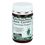 Beta-Carotin Kapseln 8 mg Bräunungskapseln 100 Stk. - Zur Versorgung mit hautfreundlichen Vitaminen und mit dem Effekt der milden Hautbräunung