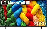 LG 65NANO80A6B TV 65 Zoll (165 cm) 4K NanoCell AI TV (α7 Gen8 4K AI Prozessor, webOS 25, 60Hz) [Modelljahr 2025]