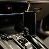 Handyhalterung Auto für Seat Leon & Cupra Formentor (2020–2024 Vorfacelift) – Magnetisch & kompatibel mit MagSafe fähigen Smartphones – passgenau & stabil – für Mittelkonsole