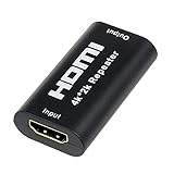 axGear HDMI Repeater Singal Booster Kabel Extender Verstärker Koppler 4K 2K 3D