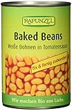 Rapunzel Baked Beans, weiße Bohnen in Tomatensauce, 400 g