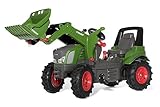 Rolly Toys Trettraktor rollyFarmtrac Fendt 939 Vario inkl. rollyTrac Lader (Zweigangschaltung, Handbremse, für Kinder 3-8 Jahre, Verstellbarer Sitz, Traktor mit Luftbereifung) 710294