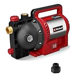 Einhell Gartenpumpe GC-GP 1170 ECO PLUS (max. 7000 L/h Fördermenge, max. 50 m Förderhöhe, ECO PLUS Technologie, Wasserablassschraube, inkl. Universaladapter 33,3 mm)
