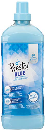 Amazon-Marke: Presto! Weichspüler blau 360 Waschgänge (6 x 60 Waschladungen)
