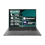 LG 2025 gram Pro Notebook 17 Zoll Laptop - Intel Core Ultra 7 (16GB RAM, 1TB SSD, Intel Arc Graphics, Windows 11 Home, Bluetooth 5.4, 2xThunderbold 4) - Schwarz