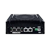 MNBOXCONET Mini PC N305 Firewall 2x10GbE SFP+, Micro Appliance Computer Büro, Barebone NO RAM NO SSD, 2xi226V 2.5GbE LAN, Type-C, TF, HD, Support Windows OPNsense, SPK/MIC