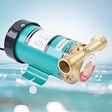 Druckerhöhungspumpe 120W, Druckerhöhung Gartenschlauch mit Dichtungen, 20l/min Hauswasserwerk Pumpe, Kaliber 20mm/1in, 1.5bar Wasserpumpe für Dusche Garten Wasserdruck Erhöhen