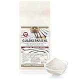 GOLDEN PEANUT Gourmet Guarkernmehl hochviskos 1 kg, glutenfreies Verdickungsmittel, Bindemittel, Backen, Kochen, Eisherstellung