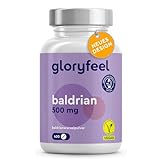 Baldrian hochdosiert - 400 vegane Tabletten für Beruhigung - Über 1 Jahr Vorrat - Ruhiger Schlaf und innere Gelassenheit - Vegan und ohne unerwünschte Zusätze in Deutschland hergestellt