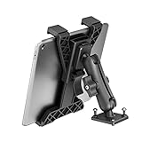 OHLPRO Robuste Bohrbasis Tablet Halterung Auto, Dashboard LKW Halterung für iPad Pro, Mini, Samsung (alle 7' - 11') Tablets, iPad Halterung Auto für Schreibtische, Wand, Nutzfahrzeuge-Armaturenbrett