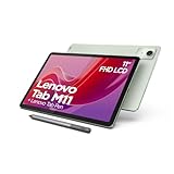 Lenovo Tab M11 Tablet | 11' WUXGA Touch Display | MediaTek Helio G88 | 4GB RAM | 128GB eMMC 5.1 | Android 13 | grün | inkl. Lenovo Tab Pen