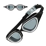 Schwimmbrille, wasserdicht, mit Auslaufschutz – Zubehör für Wassertraining, leicht, verstellbar, für Erwachsene, Pool, Familie Freunde