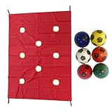 Teamwork Hole -TARP -Spiel - Bauen Sie Ball für Teamwork -Aktivitäten | TARP FÜR FÜHLUNGSPRÜFEN | Teamarbeit Gruppenübung Aktivitäten | Teambuilding -Spielzeug für Schultraining im Schul -Unternehmen