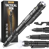 BIIB Geschenke für Männer, Multitool Pen mit LED Gadgets für Männer, Geschenke für Papa, Geburtstagsgeschenk für Männer, Männergeschenke, Papa Geschenk, Jahrestag Geschenk für Ihn