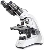 KERN Durchlichtmikroskop OBT 106 (Schulmikroskop, Tubus Binocular, Beleuchtung 1 W LED, Objektive 4 x / 10 x / 40 x / 100 x) OBT 106