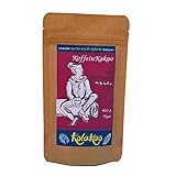 KolaKao klassisch - der KoffeinKakao mit Kolanuss. Das Getränkepulver mit 40% koffeinhaltiger Kolanuss, mit Criollo-Edelkakao verfeinert und dezent gesüßt.