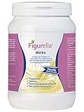 Abnehmen mit Molke | 750 g fettarmes Süßmolkenpulver für Diät, Trennkost, Fastenkur, Badezusatz | Der Vital-Shake und Wellnessdrink | Figurella Molke (Vanille 750 g)