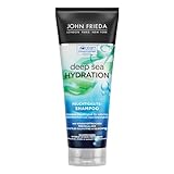 John Frieda Deep Sea Hydration Feuchtigkeits-Shampoo - Inhalt: 250 ml - SLS/SLES Sulfatfrei - Mit nährstoffreichen Meeresalgen