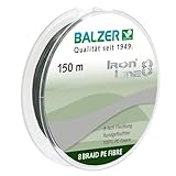 Balzer Iron Line 8 150 m Spule grün 0,16 mm/11,6 kg