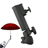 Koranuly Cart-Schirmständer,Golf-Trolley-Schirmständer - Golfwagenhalter für Regenschirm - Verstellbarer, tragbarer Golf-Schiebewagen. Verstellbarer Regenschirmhalter für Schiebewagen