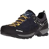 Salewa MS Mountain Trainer Gore-TEX Herren Trekking- & Wanderstiefel, Blau (Night Black/Kamille), 44.5 EU