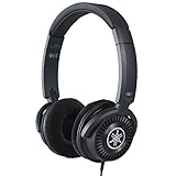 Yamaha HPH-150B Kopfhörer, schwarz – Offener On-Ear-Kopfhörer für exzellenten Sound & neutralen Klang – Kompaktes, modisches Design passend zu Yamaha Keyboards & Digital Pianos