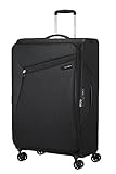Samsonite Litebeam - Spinner L, erweiterbarer Koffer, 77 cm, 103/111 L, schwarz (Schwarz)