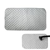 JAWUZ Bügelmatte – Bügelunterlage 45x85 cm, Hitzebeständige Bügeldecke, Tragbares Bügelkissen als Alternative zum Bügelbrett –für Reisen und Zuhause.