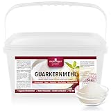 GOLDEN PEANUT Gourmet Guarkernmehl 3500 cps Viskosität 5 kg, zum Andicken von Speisen und Gebäck, vegan und glutenfrei