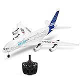 Sunydog RC Aeroplane,XK A120 Airbus A380 Modell Flugzeug 3CH EPP 2.4G Fernbedienung Flugzeug Starrflügel RTF Spielzeug als tolles Geschenk für Erwachsene