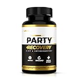 Party Recovery® - 45 Kapseln - Premium Anti Kater mittel mit 5-HTP & Melatonin - Dein After Party Booster - Elektrolyten - Rave Vitamins - Festival Support - Neurotoxicity protection