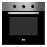 Svan Horno Multifunción con Ventilador Inox SHM86500X. Capacidad 65 Litros, 3000W, 8 Programas, Interior Esmaltado, Fácil Limpieza, Eficiencia Energética Clase A