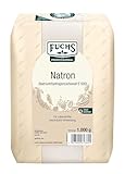 Fuchs Professional - Natron | Einsetzbar als Backtriebmittel, Spülmittel, zum Neutralisieren von Gerüchen und Reinigen von Abflüssen | 1 kg im Beutel, Pulver