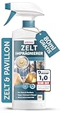PLINTEX® 580ml Zelt & Pavillon Imprägnierung - Imprägnierspray für Zelte, Markisen, Sonnenschirm oder Pavillons - effektiver Flächen- & Nahtdichter für Zelte - dermatologisch getestet & atmungsaktiv