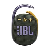 JBL Clip 4 Waterproof Portable Bluetooth Speaker with up to 10 Hours of Battery - Green