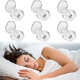 Schnarchstopper Anti Schnarch, 6PCS Nasenklammer gegen Schnarchen Anti Schnarch Magnet Nasen-Clip Schnarchschiene Nasenspreizer mit magnet Schnarchschutz und Aufbewahrungsbox
