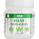 5kind Hanf-Aktivgel Hanfsalbe 500ml – Hochdosiertes Hanfgel – Für Gelenke und Muskeln, Füße, Knie, Nacken, Schultern, Rücken & Muskeln – Gel mit natürlichen Extrakten