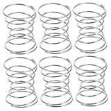 Ciieeo 10 Stück Rührkugel sport trinkflasche Mischkugeln Schneebesen Shaker-Kugel Drahtkugel Kugelbesen aus Edelstahl Kugel schütteln Rostfreier Stahl Silver