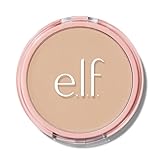 e.l.f. Halo Glow Powder Filter, Gepresster Finishing-Puder, Aufbaubare Deckkraft, Verfeinert das Porenbild, Mit Velours-Puderquaste und Spiegel, Vegan & Tierversuchsfrei, Light Neutral