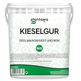 PLANTAWA Kieselgur 5kg | 100% Natürlich und Nachhaltig | Diatomaceous Earth | Fein Gemahlenes Kieselgur Pulver Ohne Chemische Behandlungen | Vielseitig Einsetzbar